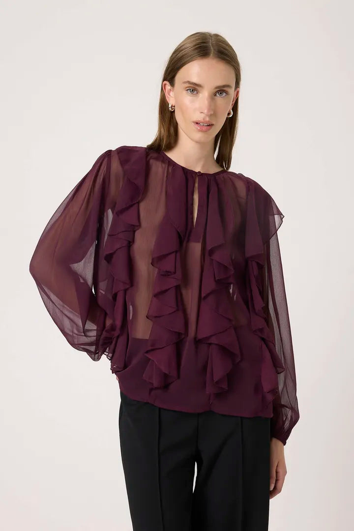Harietta Frill Blouse