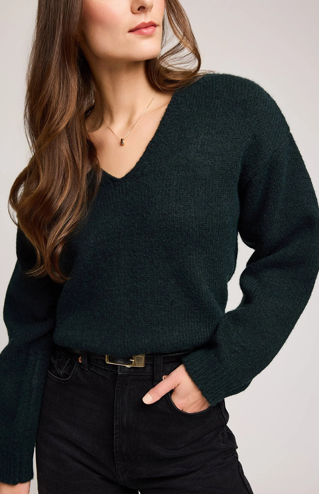 Angelica V-Neck Sweater