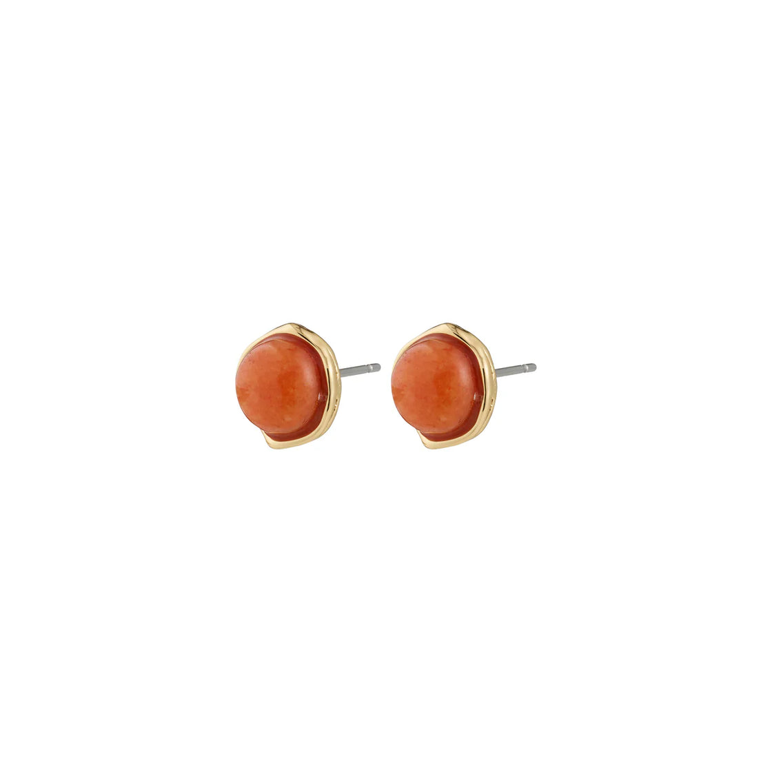 Sense Red Agate Earring