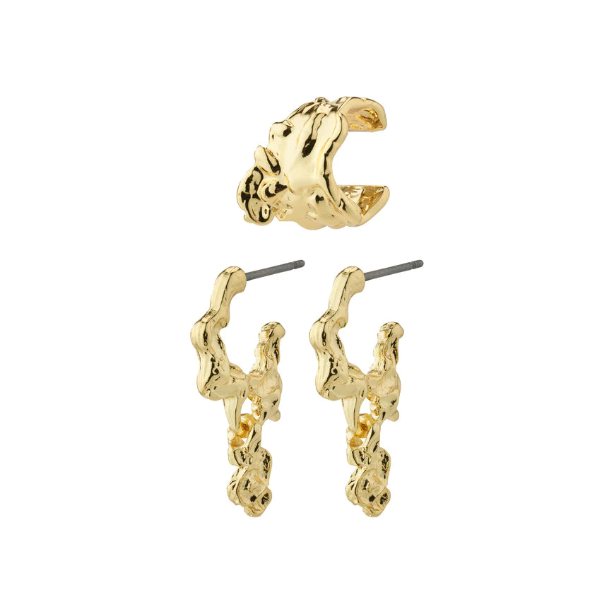 Rhythm Earring + Ear Cuff