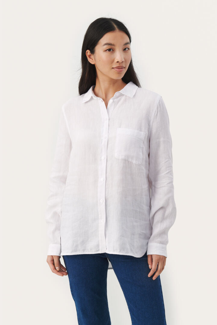 Kivas Bright White Blouse