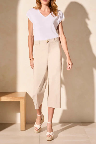 Twill Capri