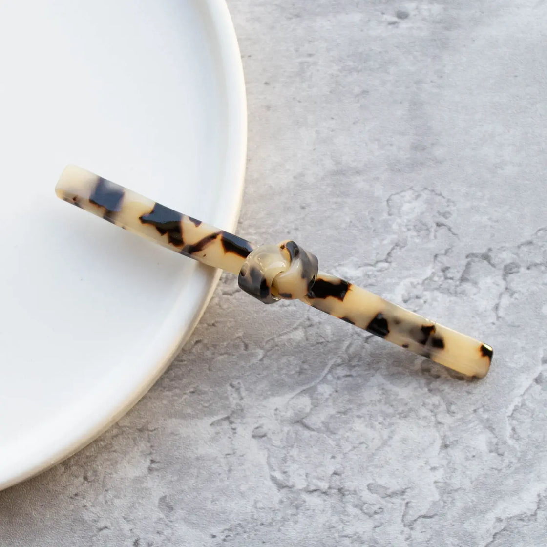 French Twist Knot Hair Barrettes