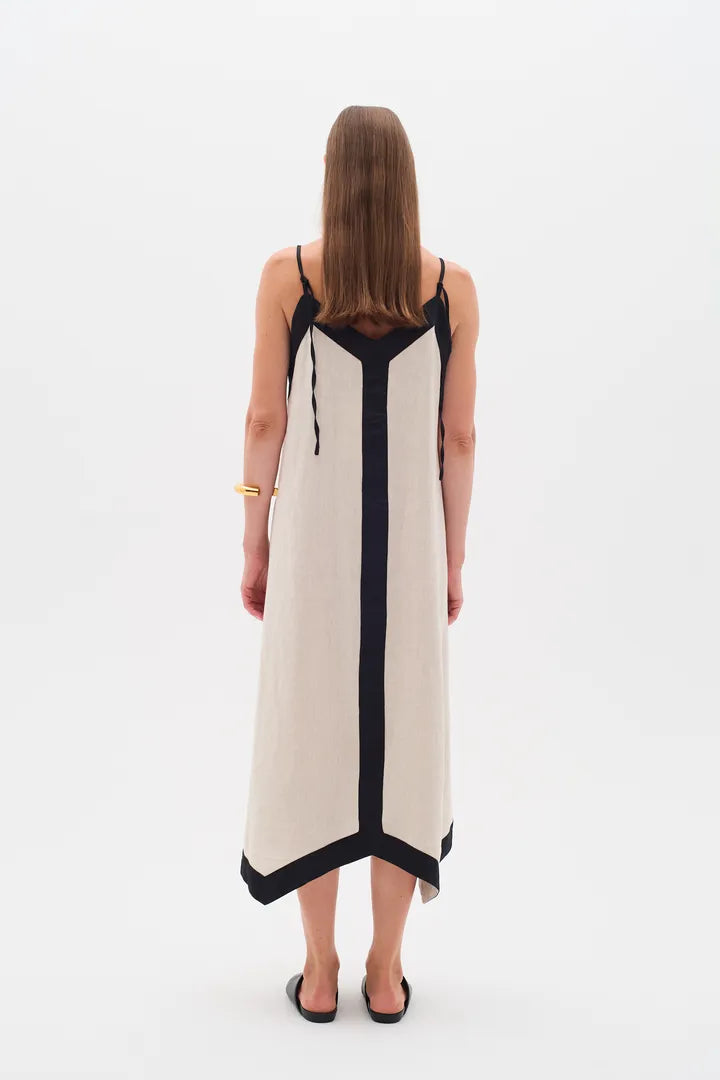 Rigitta Linen Strap Dress