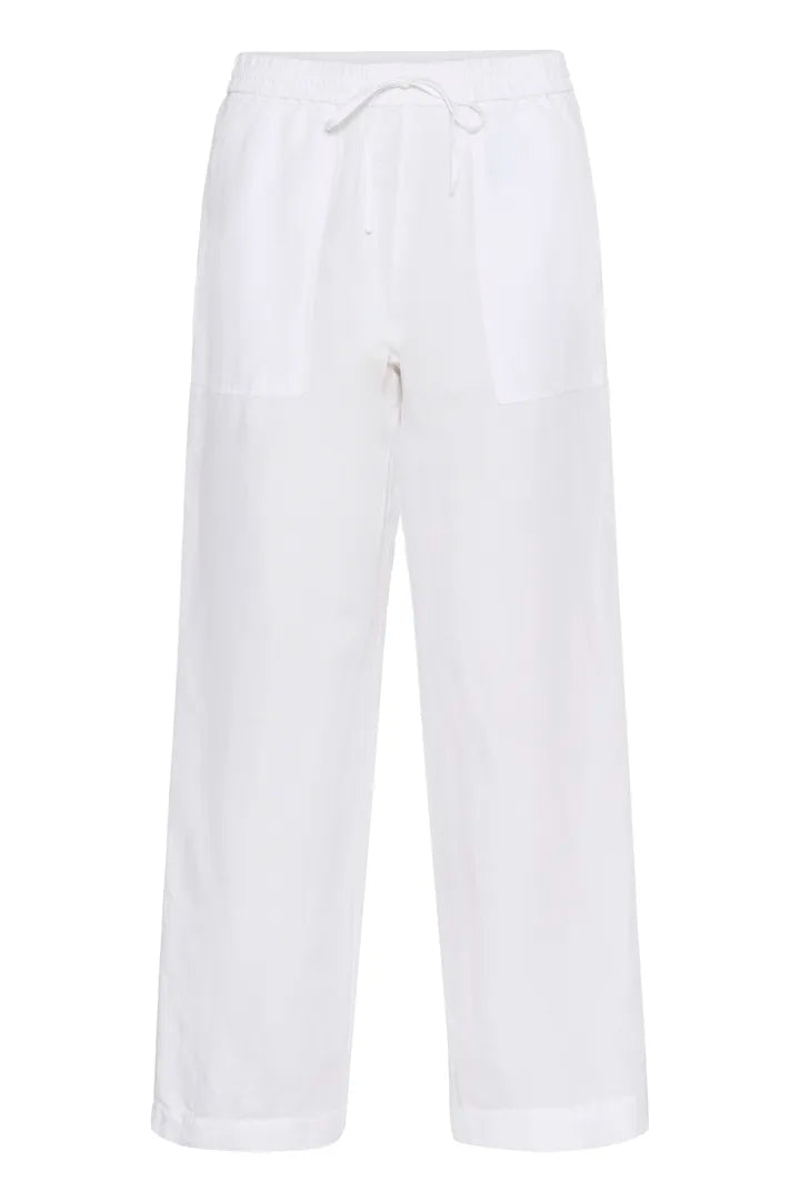 Eniola Bright White Troussers