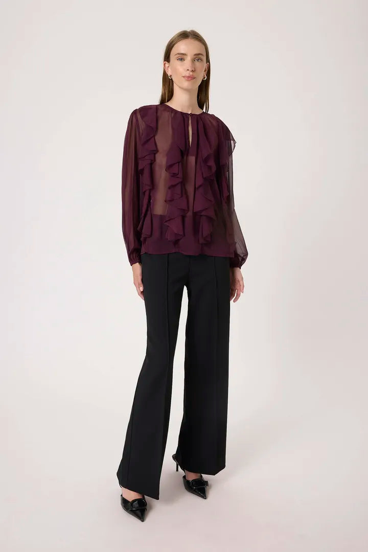 Harietta Frill Blouse