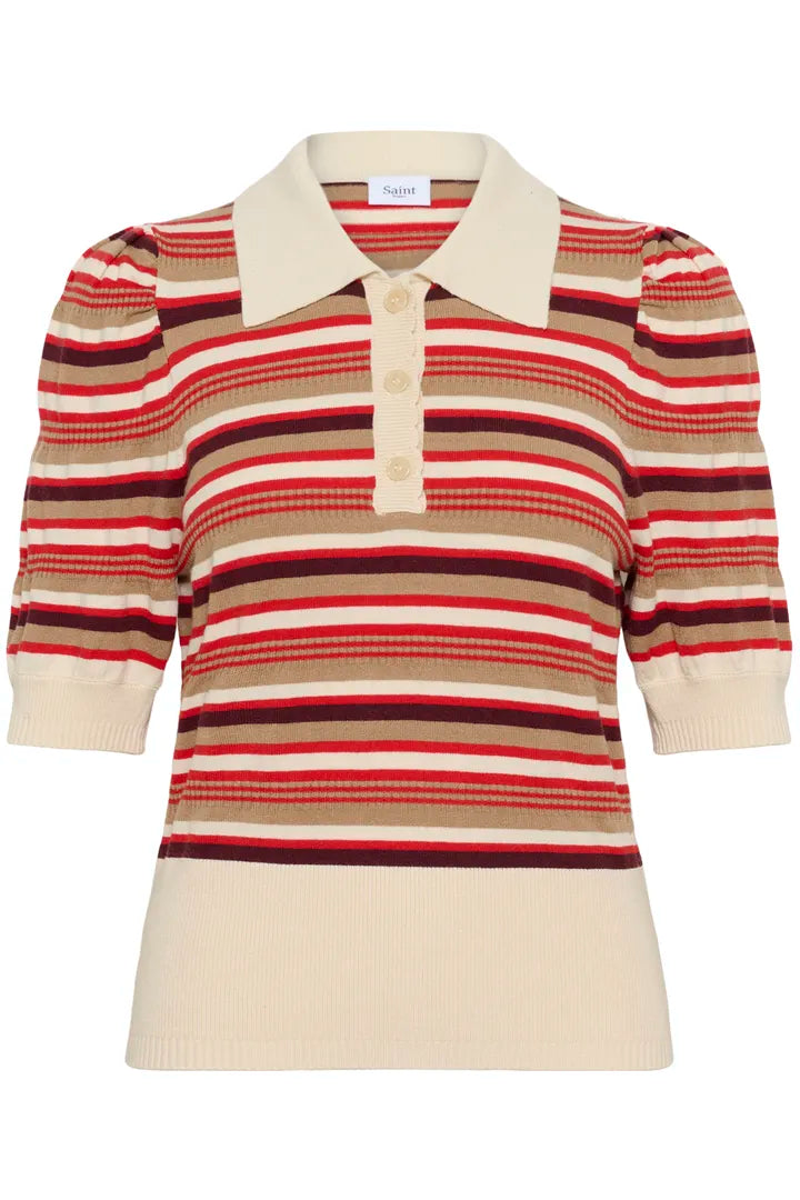 Phillia Polo Pullover