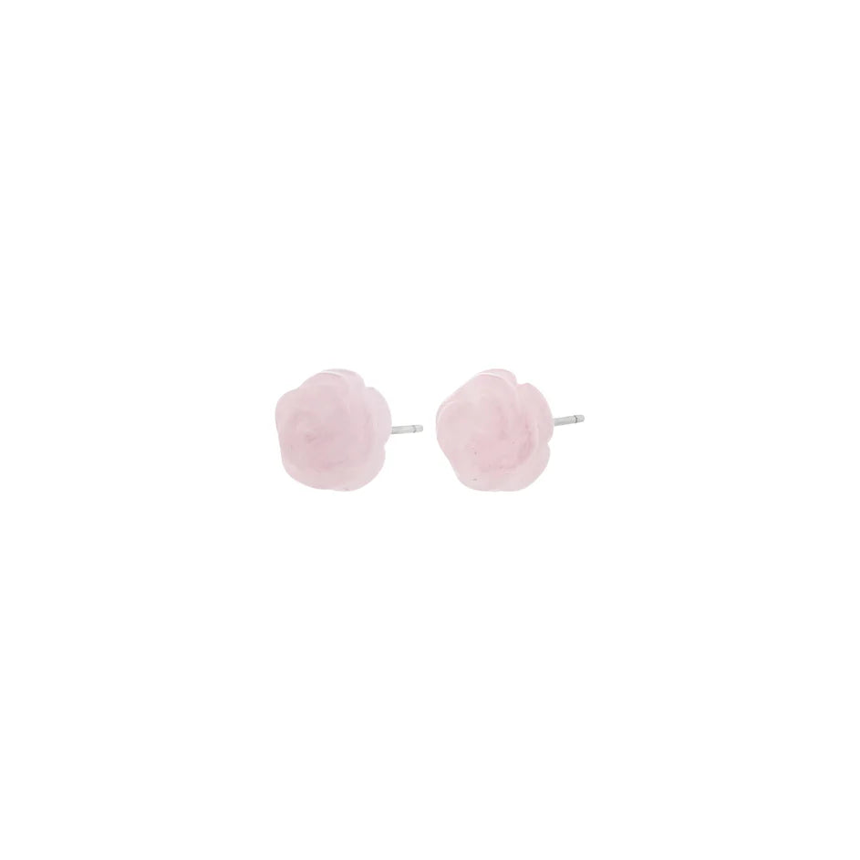 Adem Rose Quartz Earrings