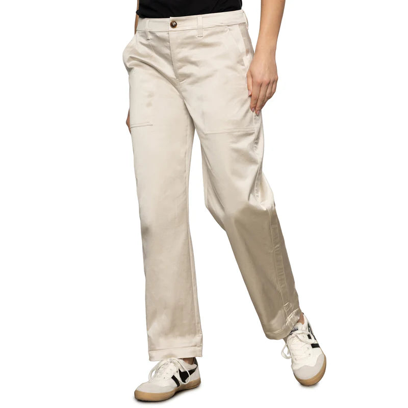 Sateen Tapered Pant