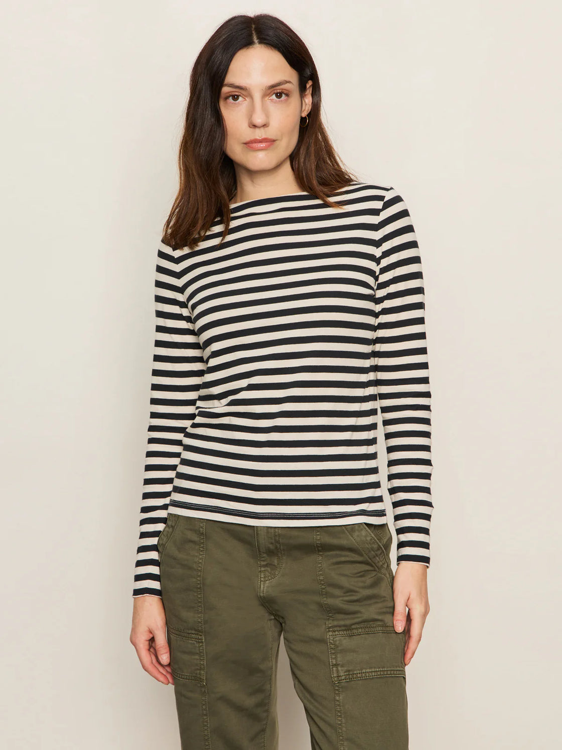 Boatneck LS Tee