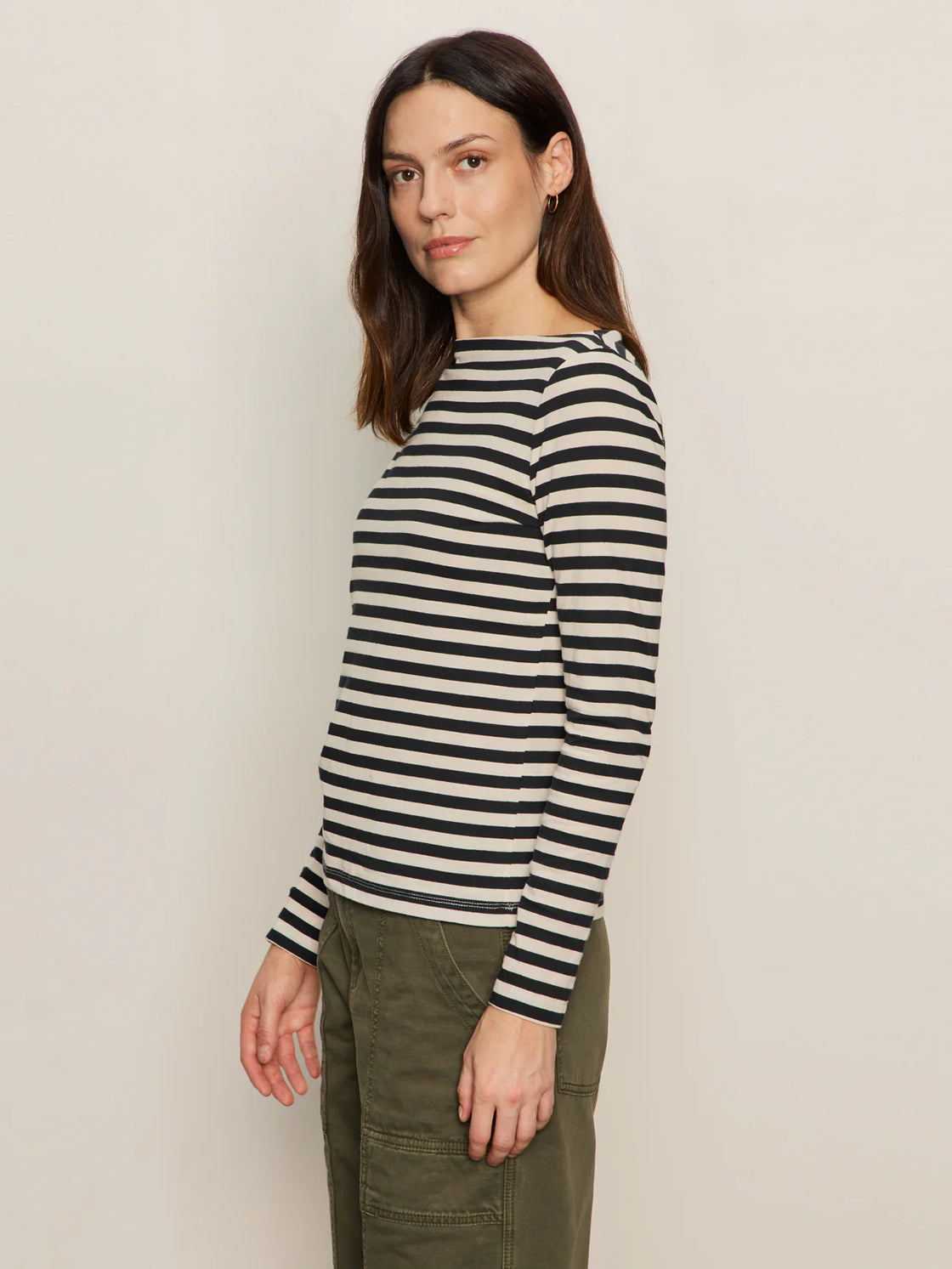 Boatneck LS Tee