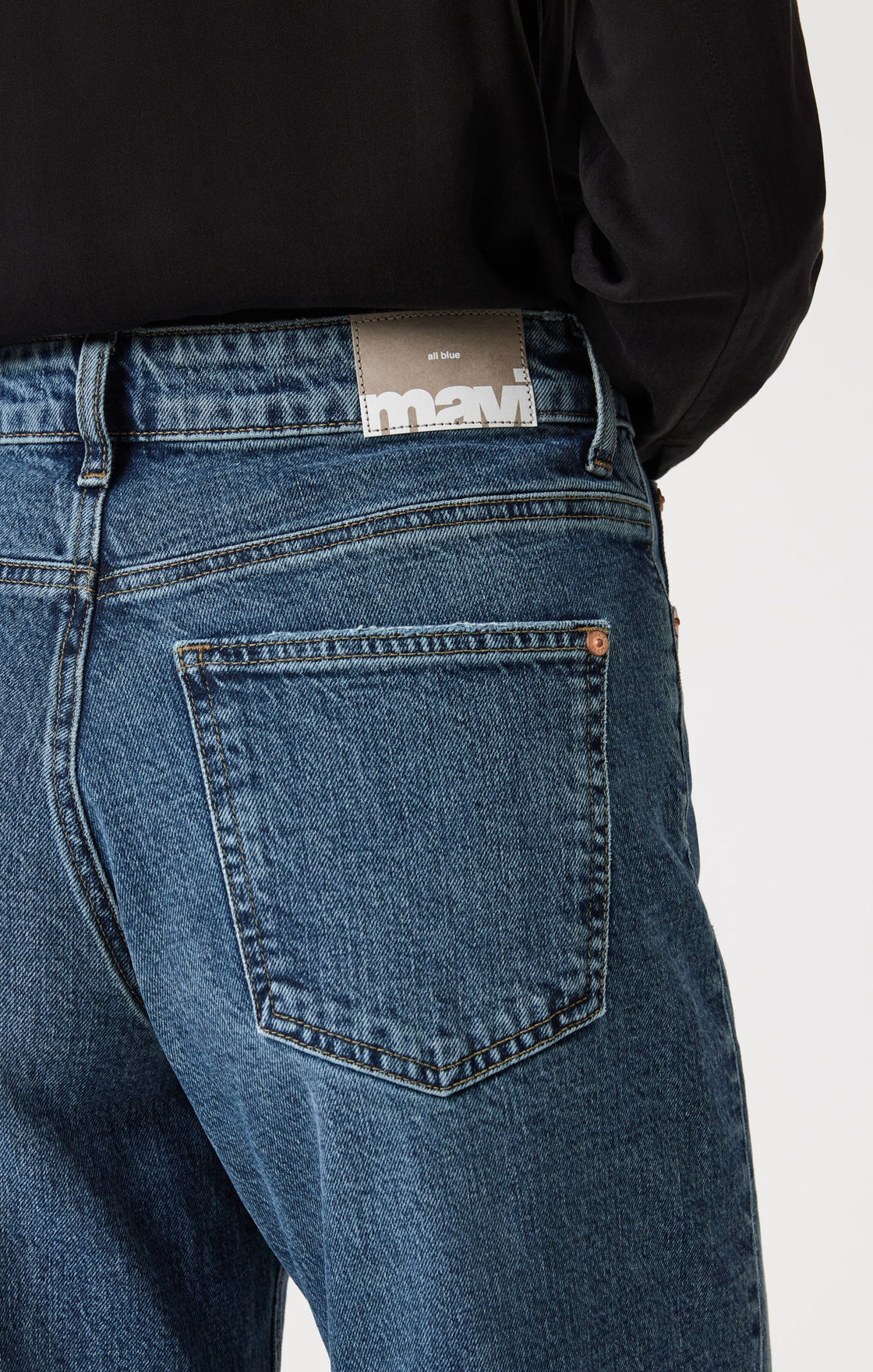 Mavi Siena Wide Leg Jeans- Classic Blue