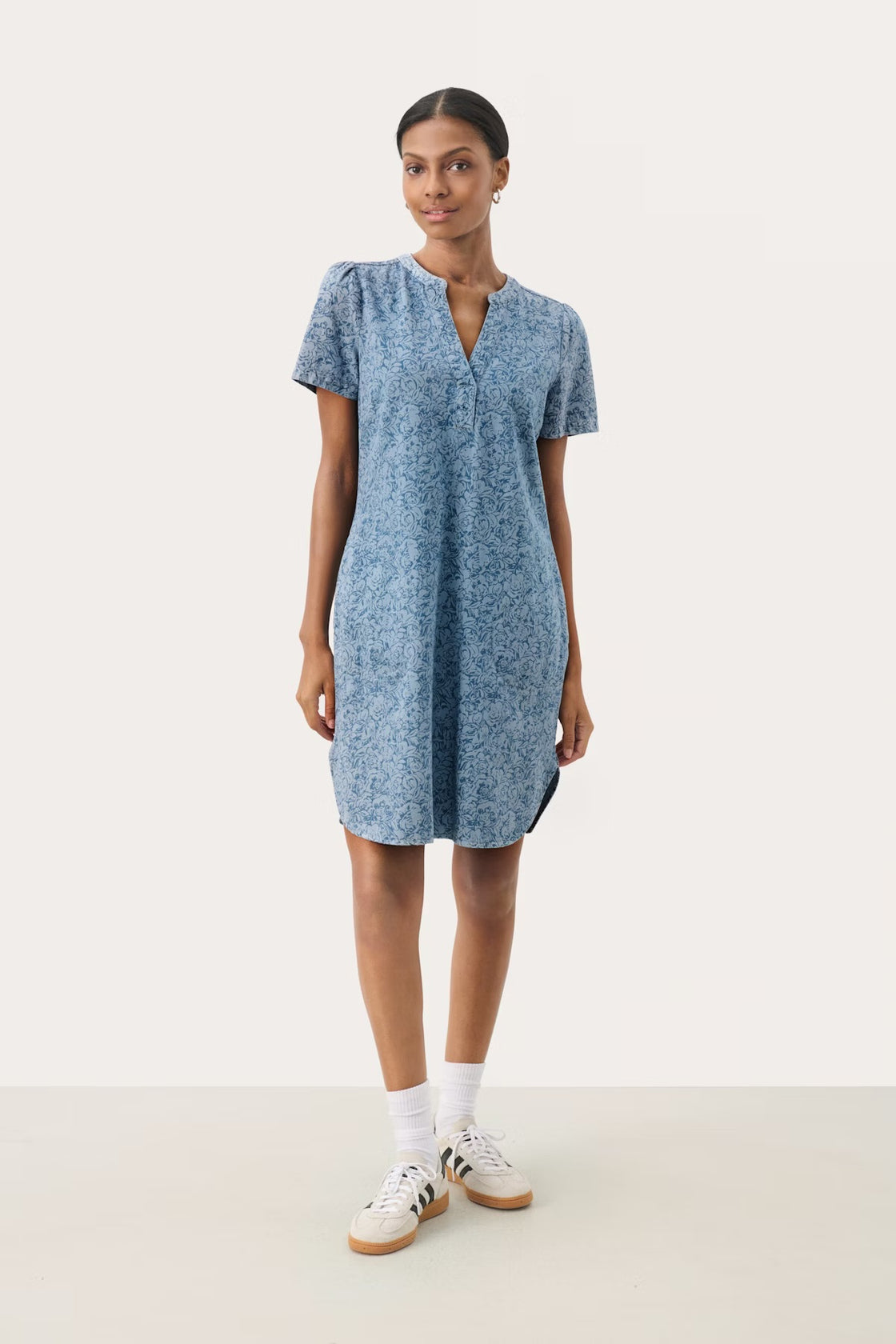 Aminase Denim Dress