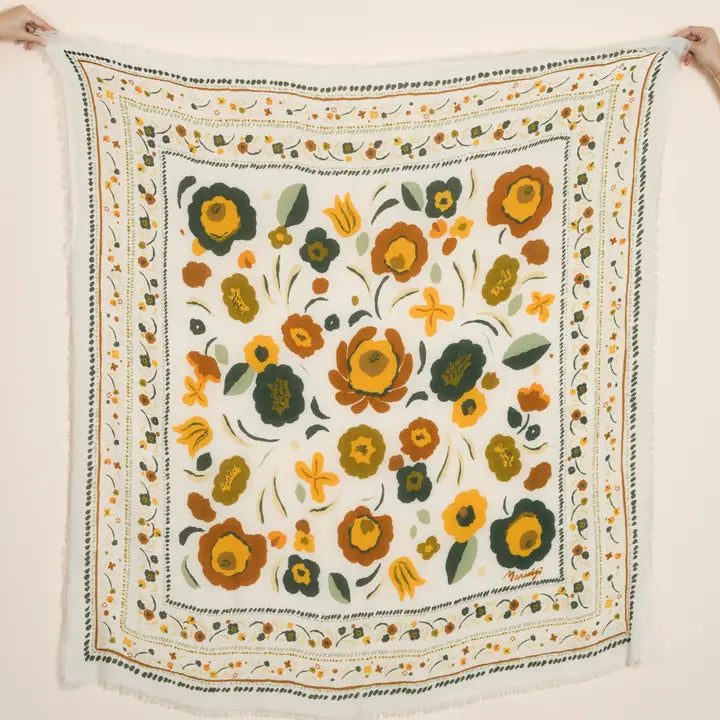 Balkans Ecru Foulard