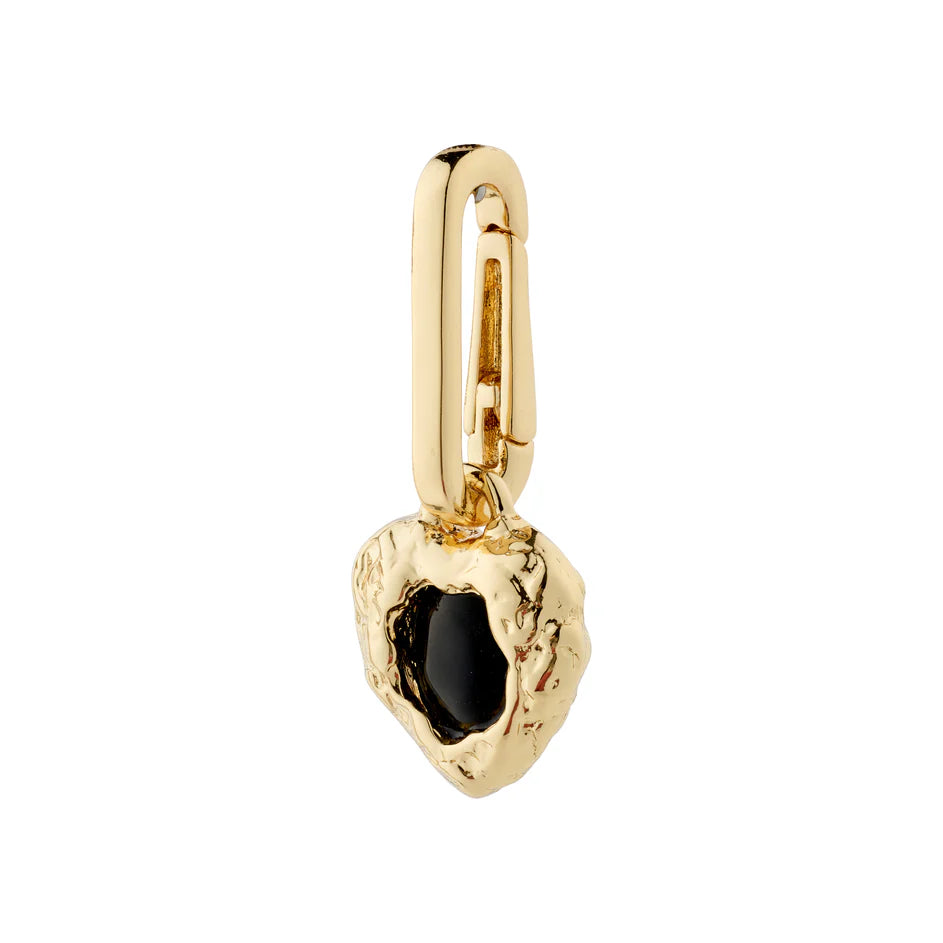 Black Agate Charm