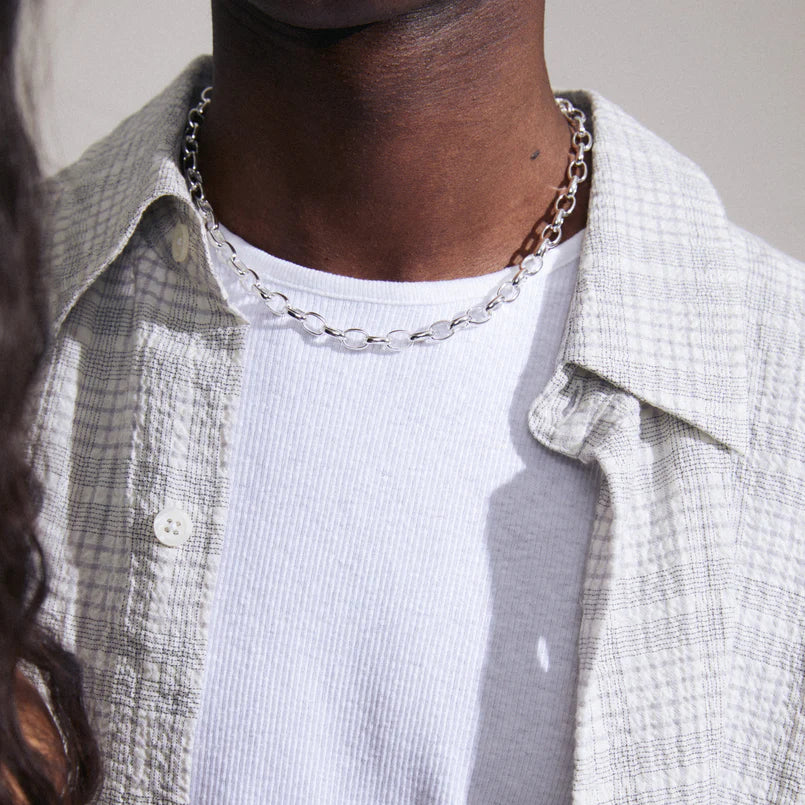 Charm Curb Necklace