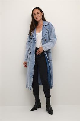 Sidsel Denim Trench Coat