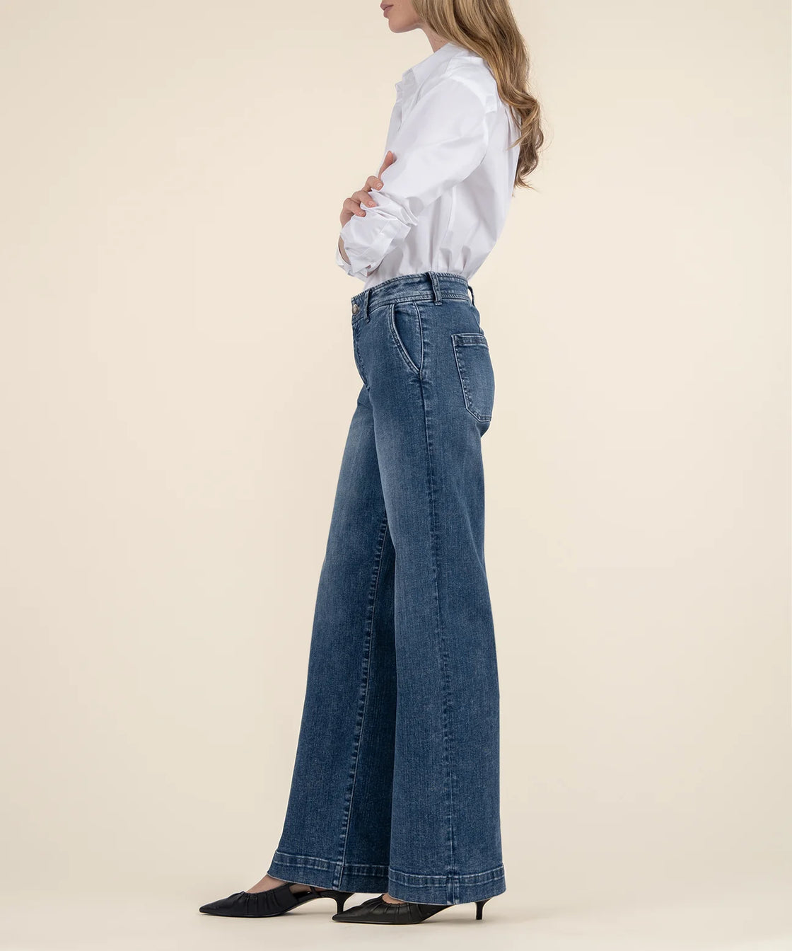 Jean High Rise Wide Leg - Dignity