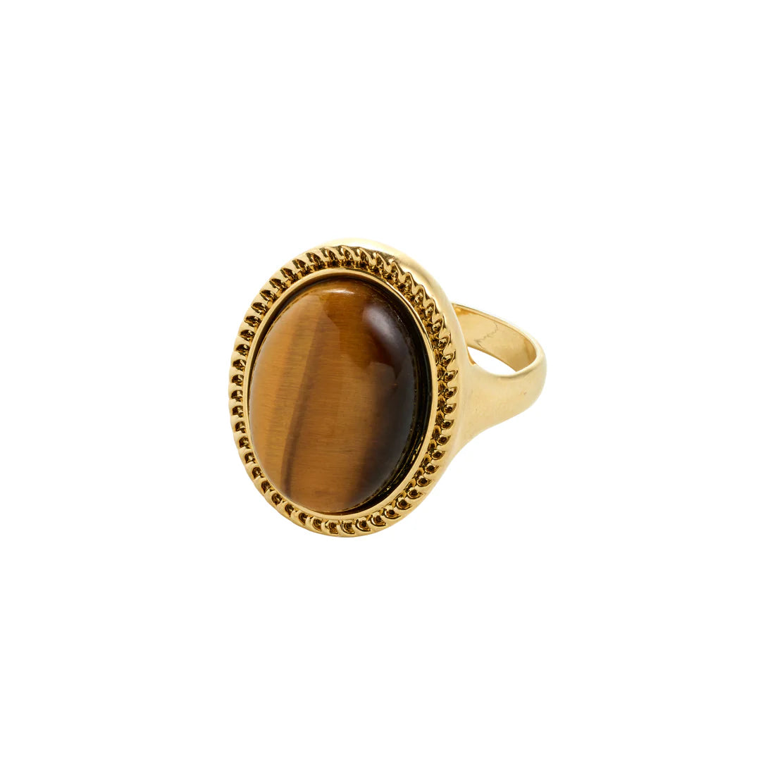 Between Tiger Eye Ring