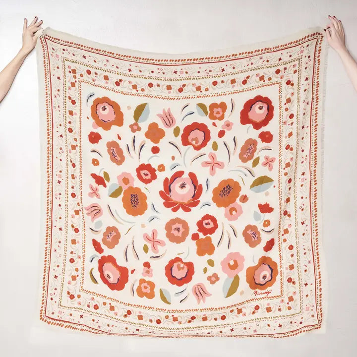 Blakans Cream Foulard
