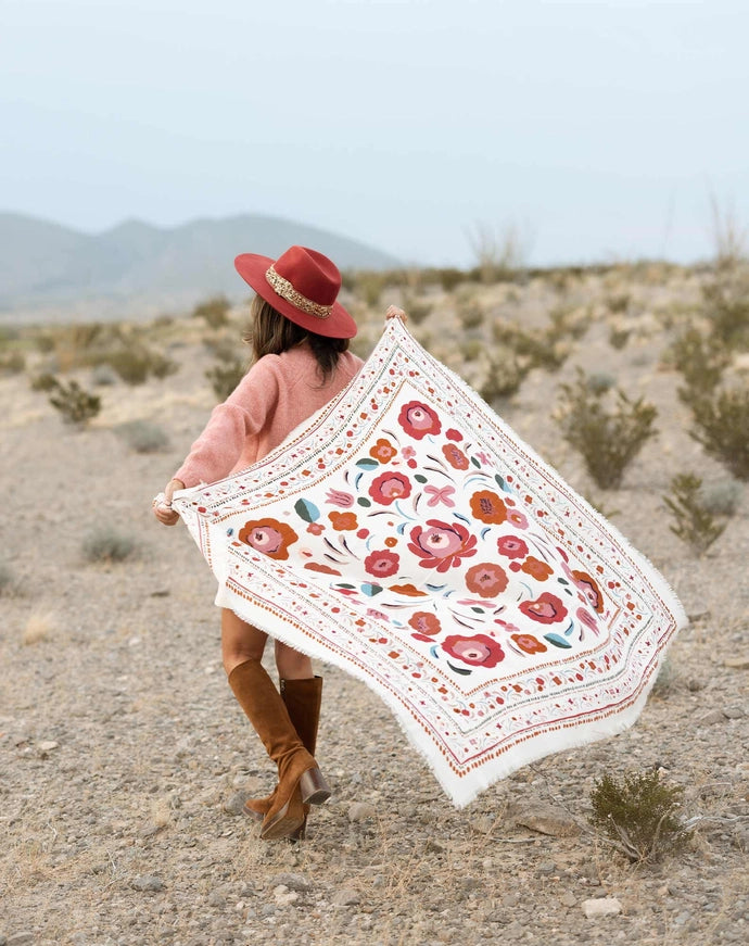 Blakans Cream Foulard