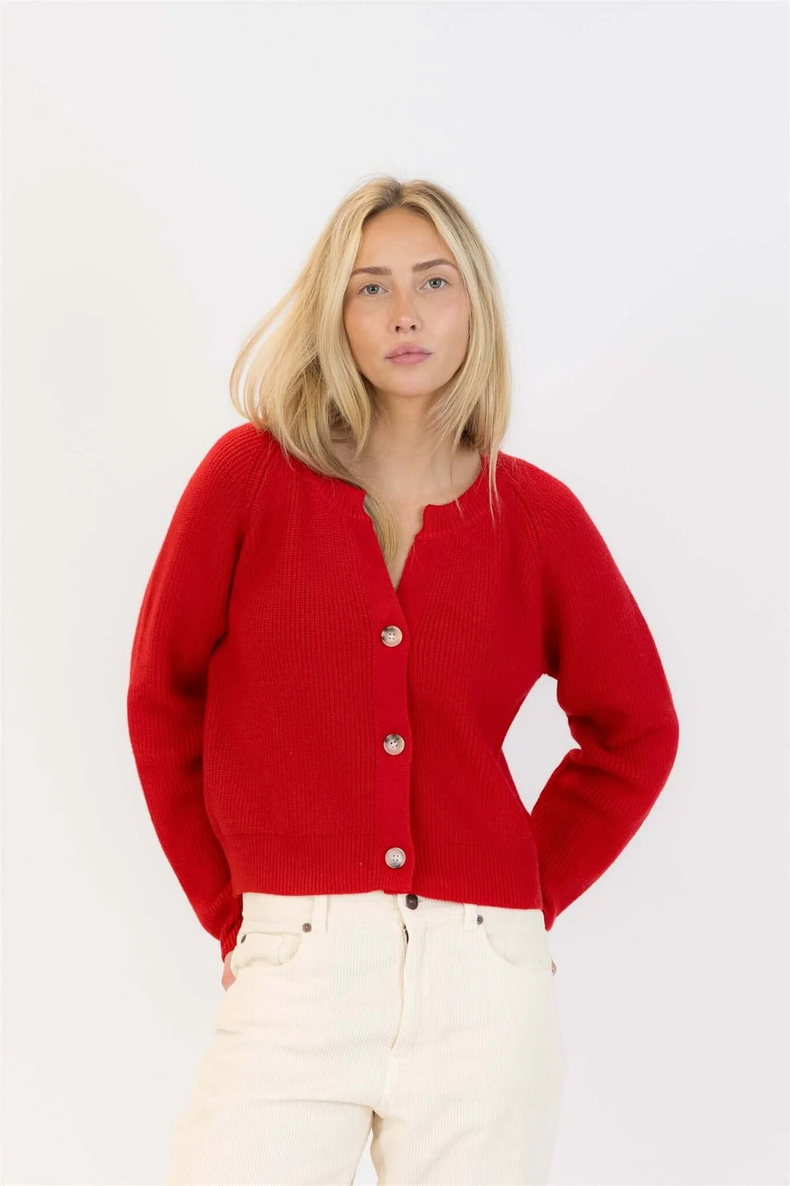 Belle Ribbed Cardigan
