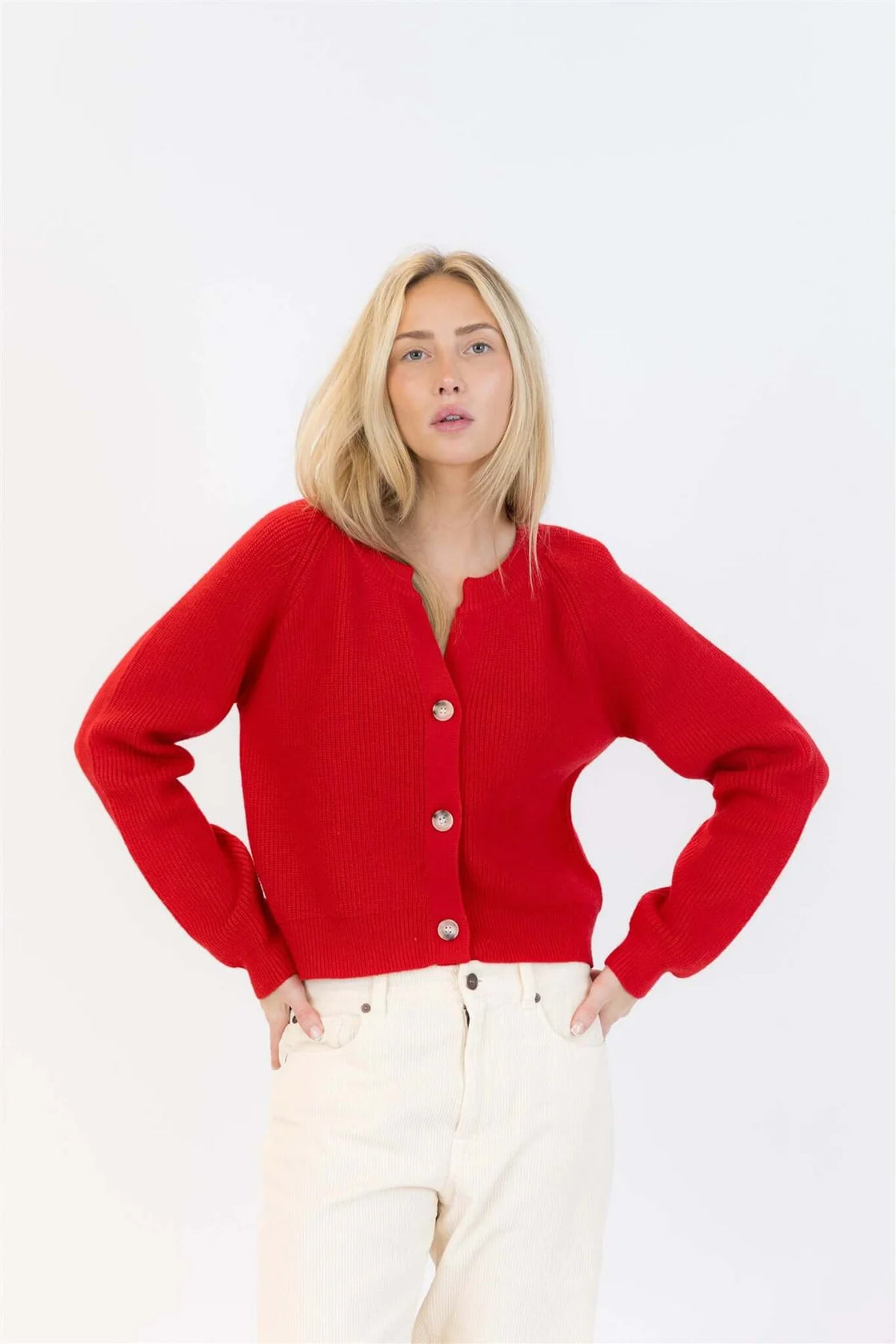 Belle Ribbed Cardigan