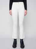 CHARLIE B BOOTCUT LEG JEAN -  NATURAL