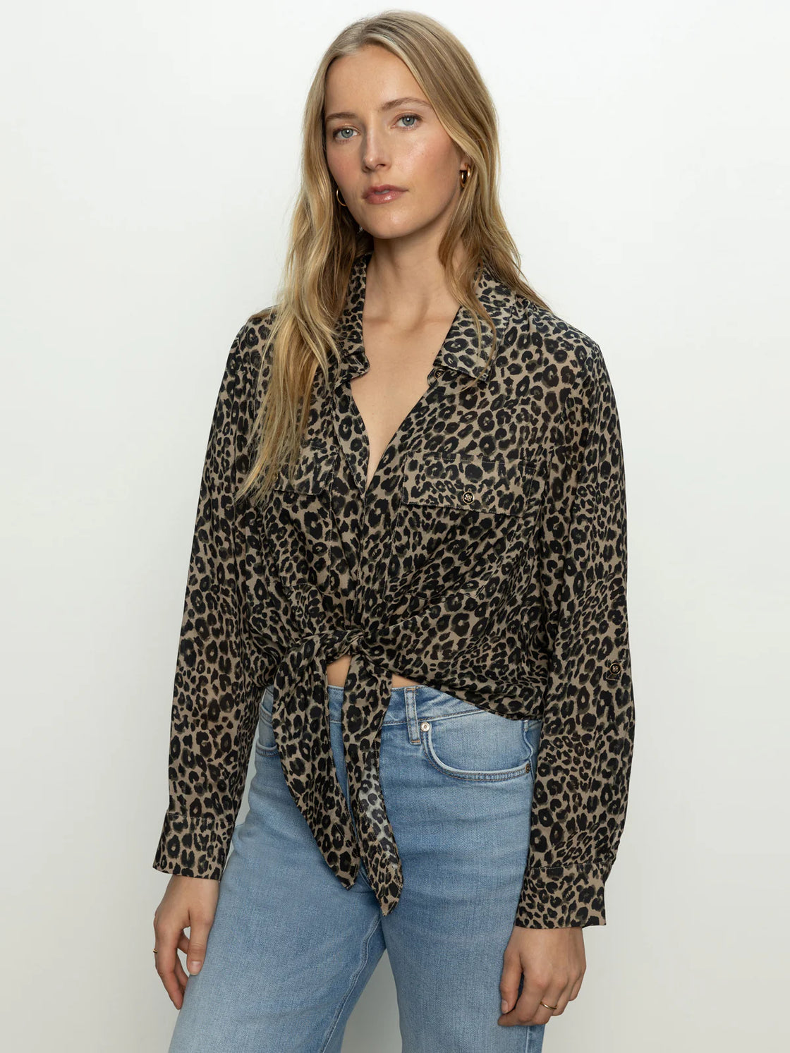 Wild Love Tie Blouse