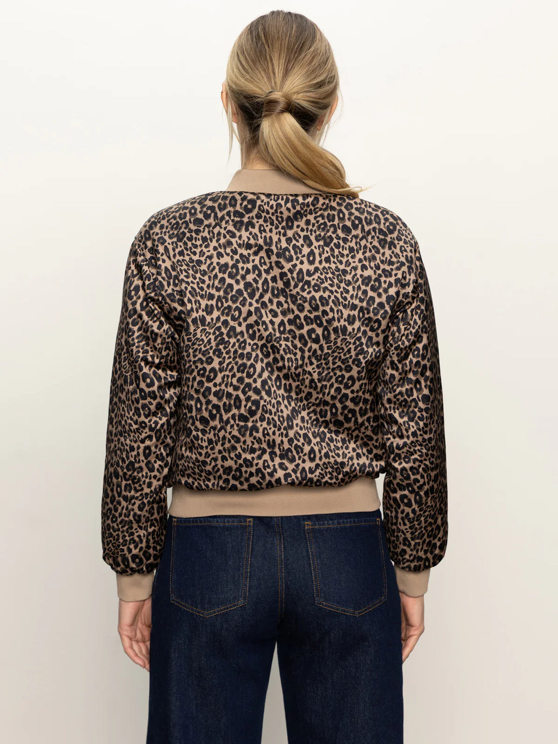 Monroe Sateen Bomber Fench Kitty
