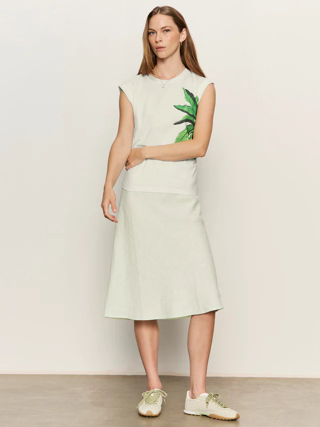 Everyday Linen Slip Skirt