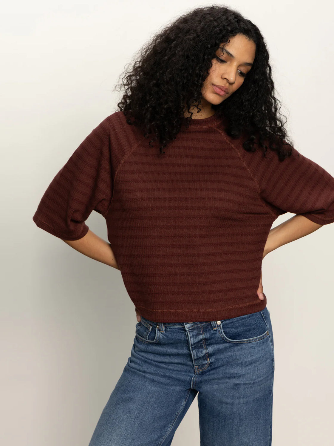 Boxy Raglan Tee