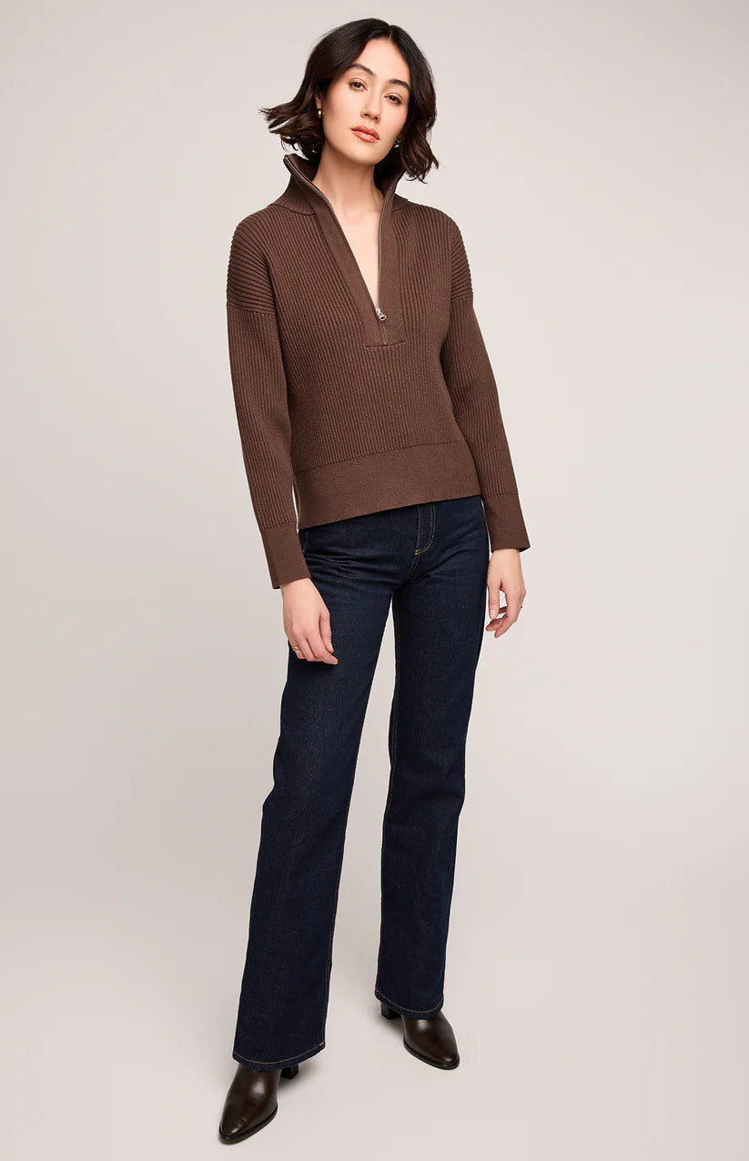 Hope Zip Neck Pullover
