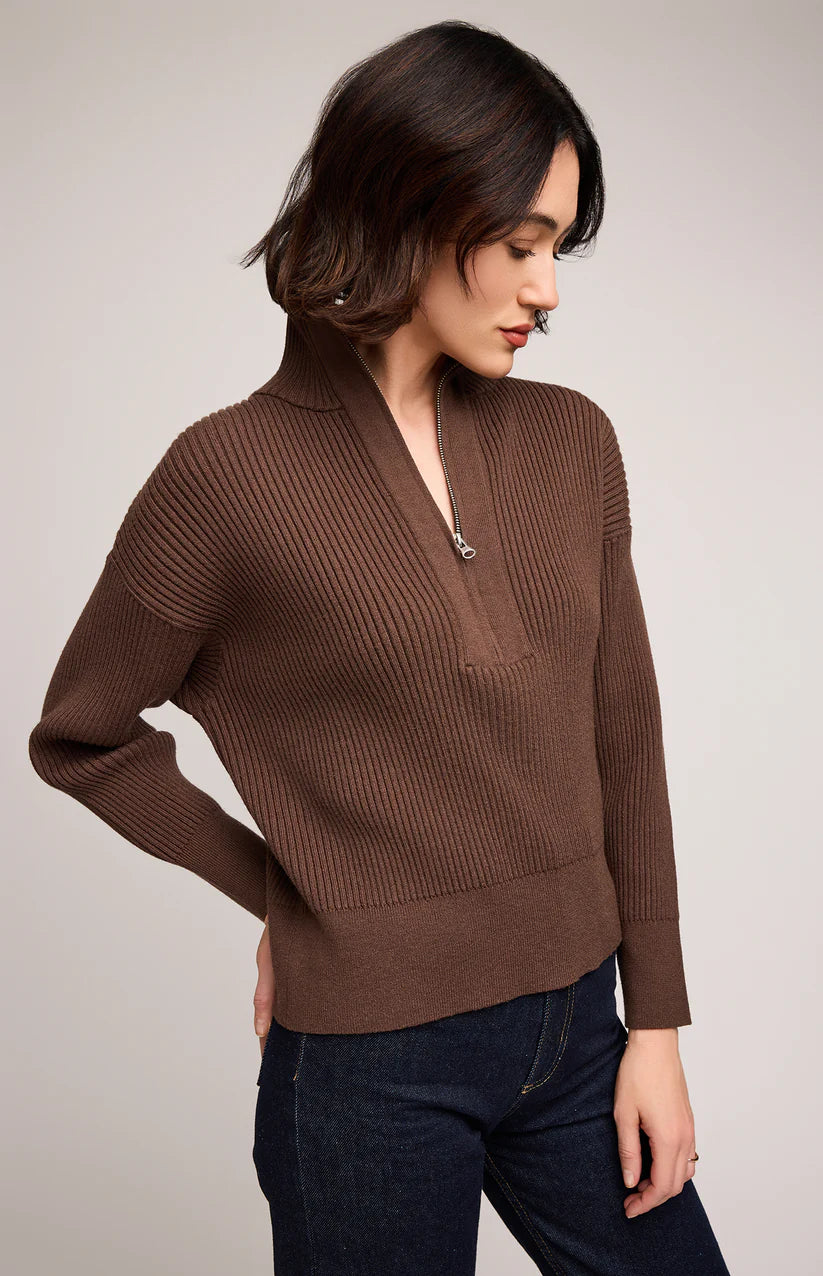 Hope Zip Neck Pullover