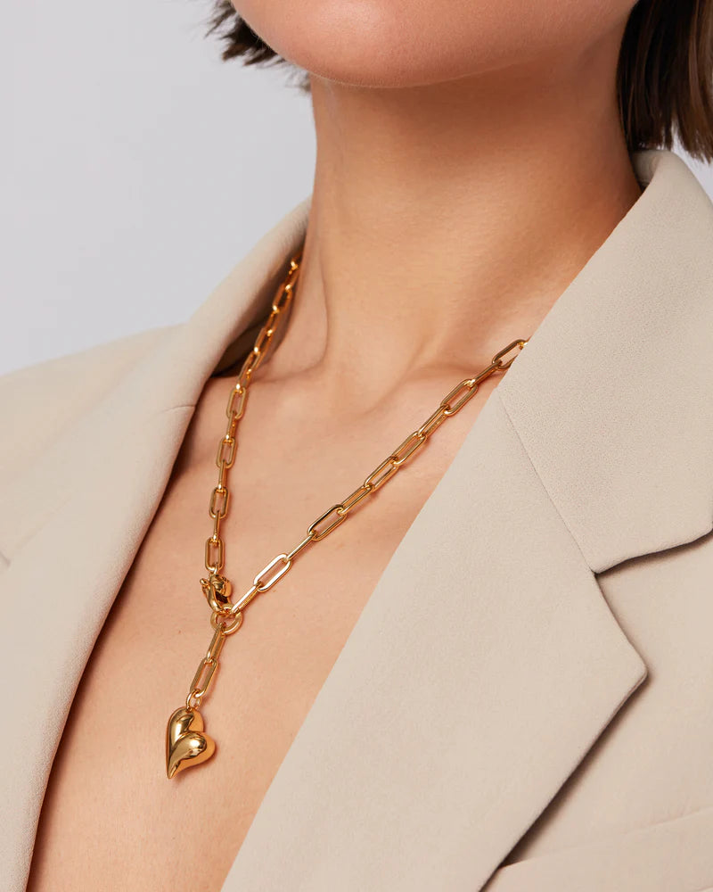 Puffy Heart Necklace