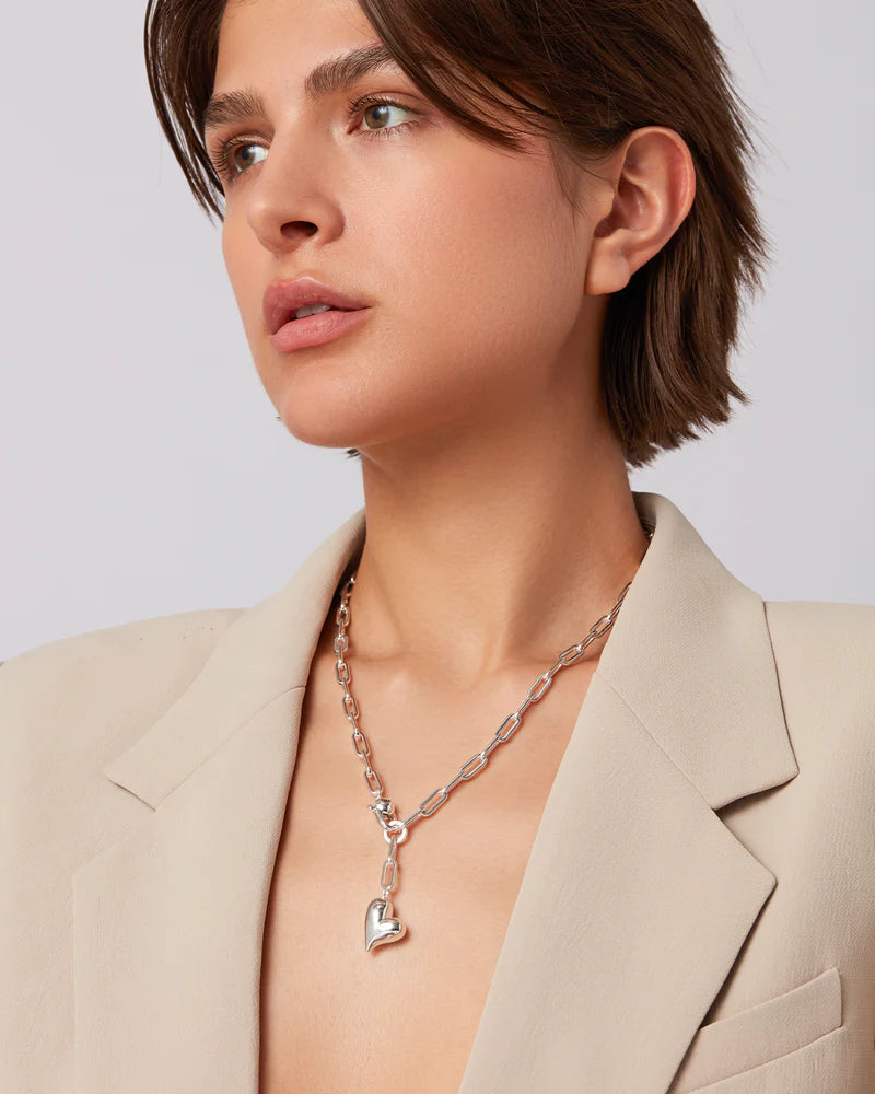 Puffy Heart Necklace