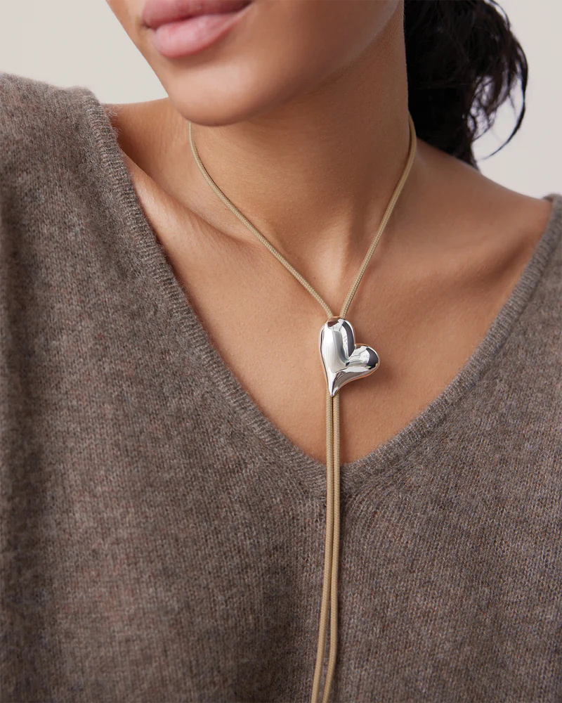 Art Heart Bolo Tie