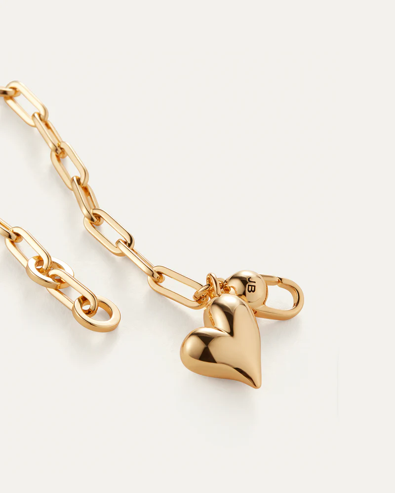 Puffy Heart Bracelet