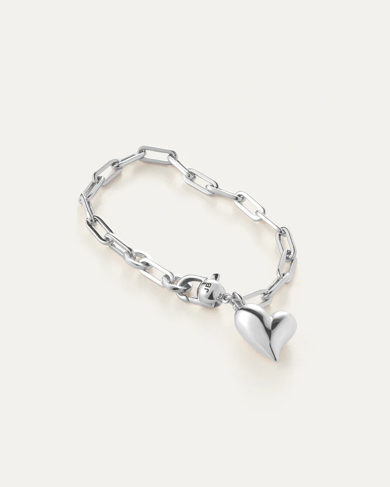 Puffy Heart Bracelet