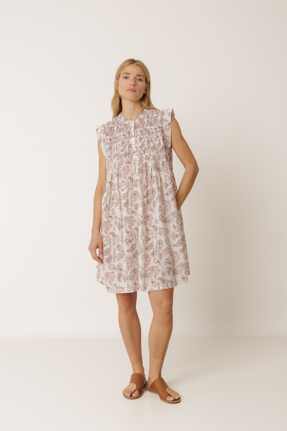 Lychee Smock Dress