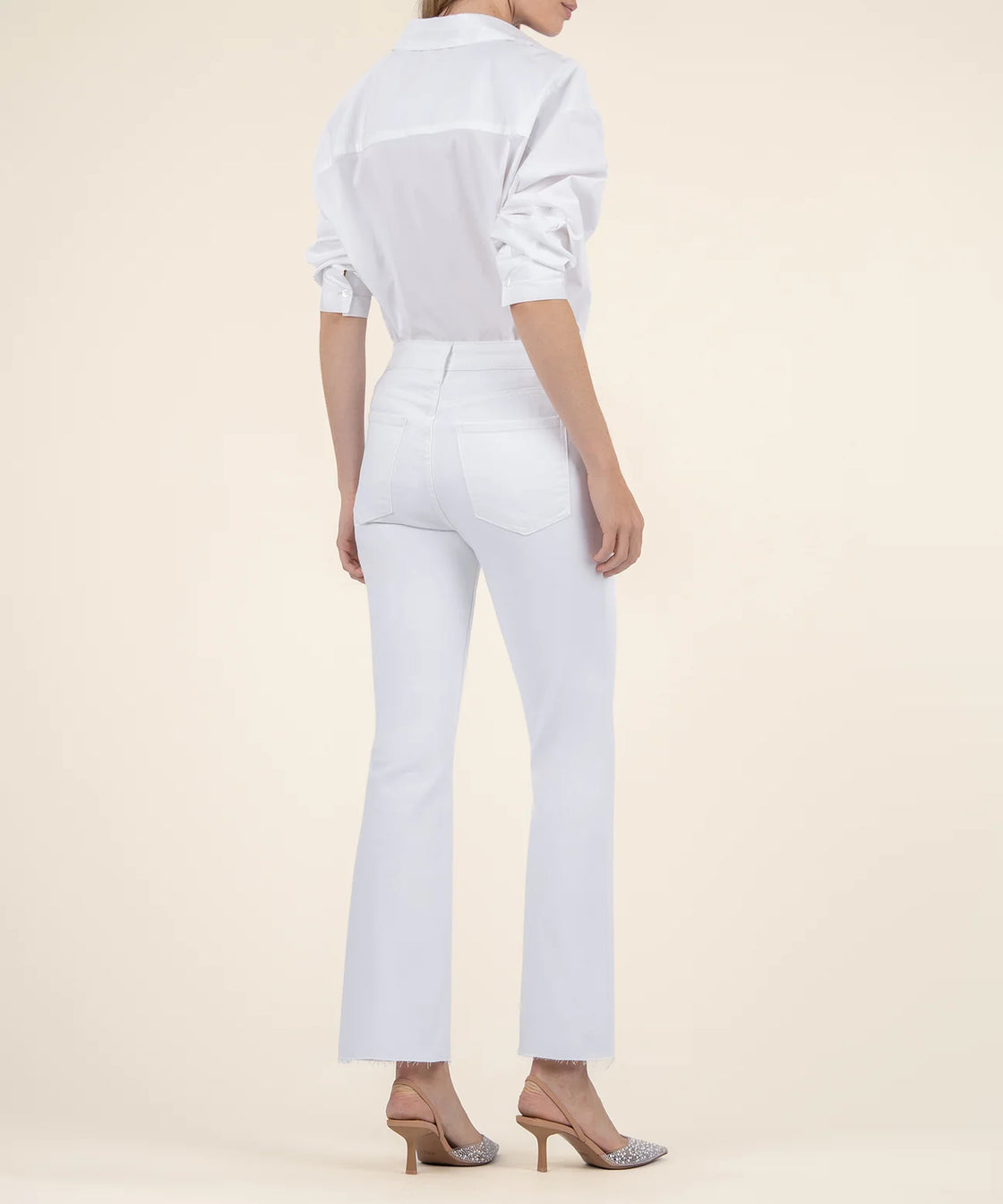 Kelsey High Rise Flare Ankle