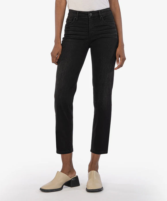 KUT RACHAEL HIGH RISE MOM REG HEM JEAN -  UPLIFTING