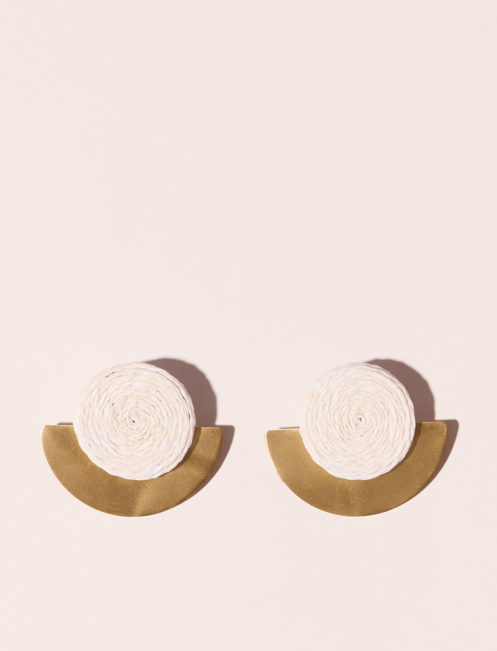 Farah Raffia Earring