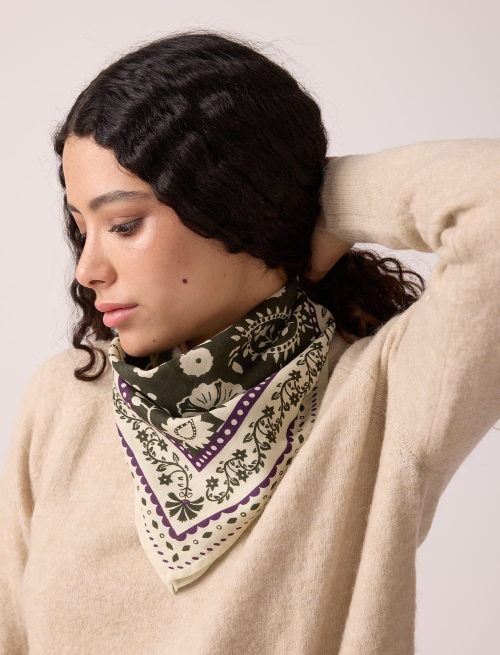 Small Indiennes Scarf