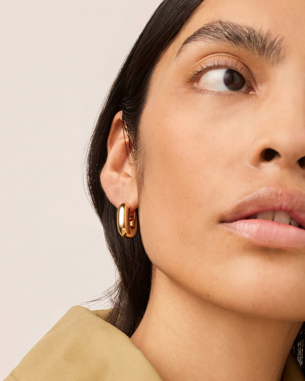 Puffy U-Link Earring