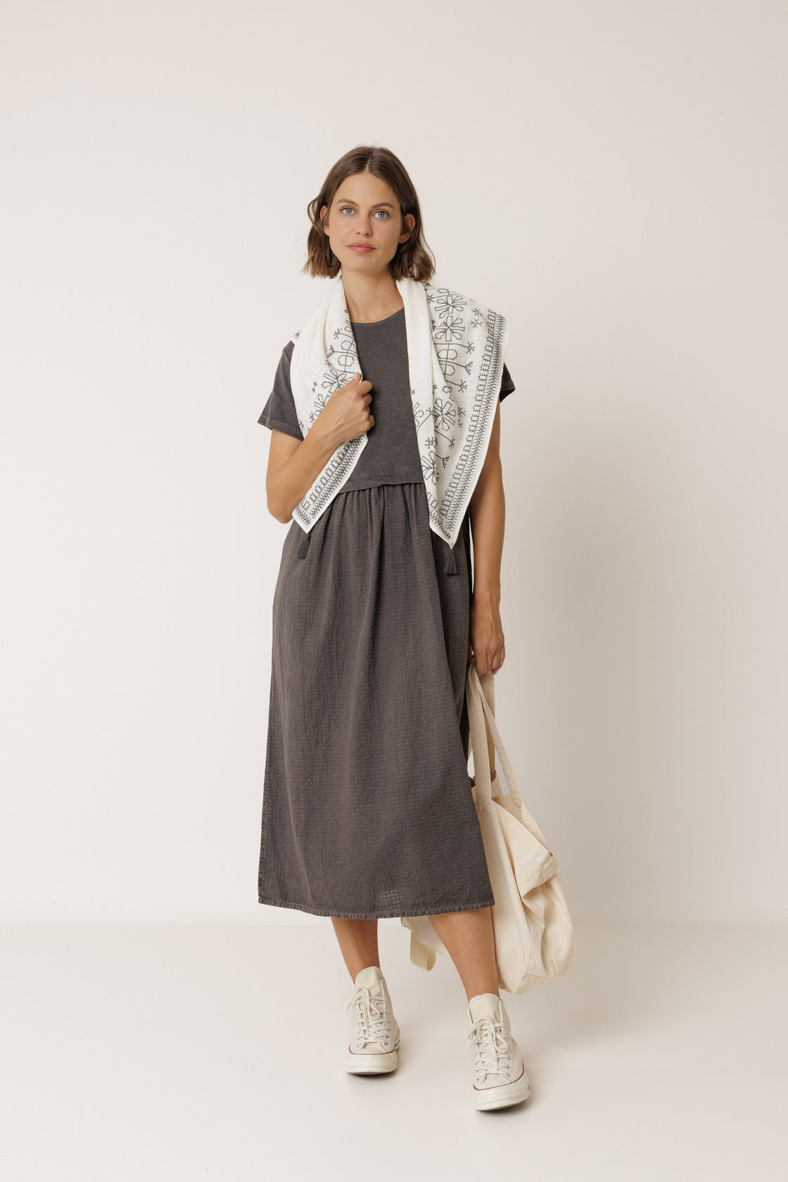 Ethnic Embroidery Scarf