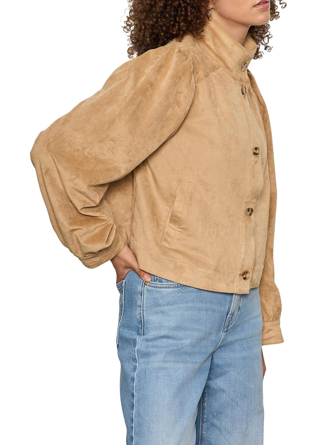 Charlotte Suede Jacket