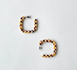 MACHETE MIDI SQUARE HOOP EARRINGS