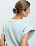 MACHETE MIDI SQUARE HOOP EARRINGS