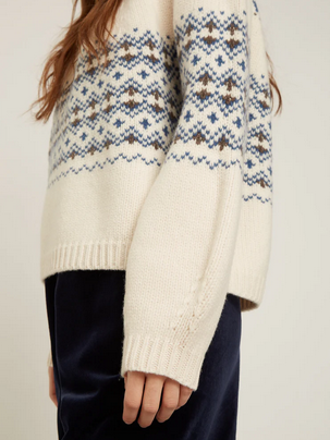 Irie Pullover Milk Fair Isle